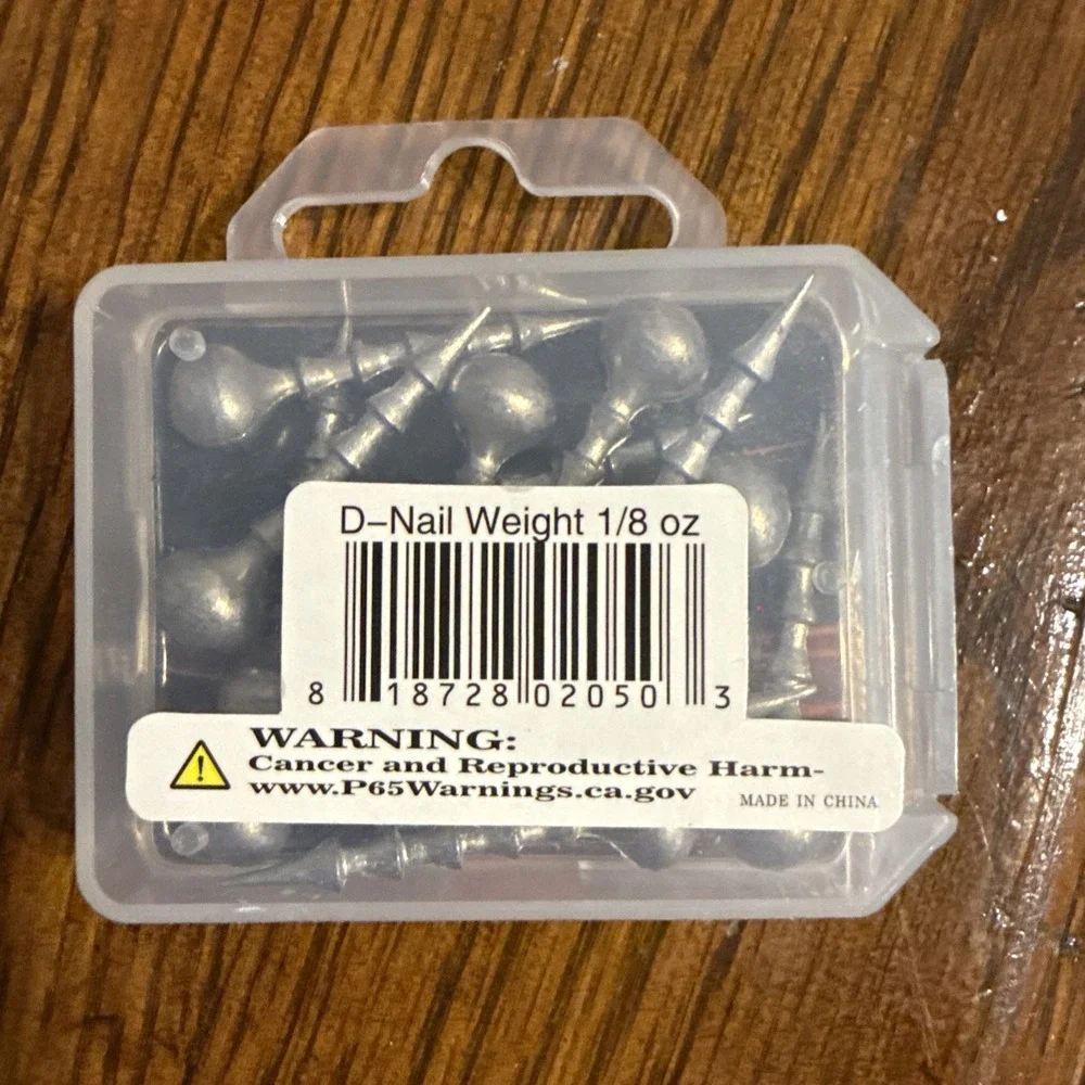 9 PACKS DOBYNS RODS Nail‎ Weight 1/8 OZ